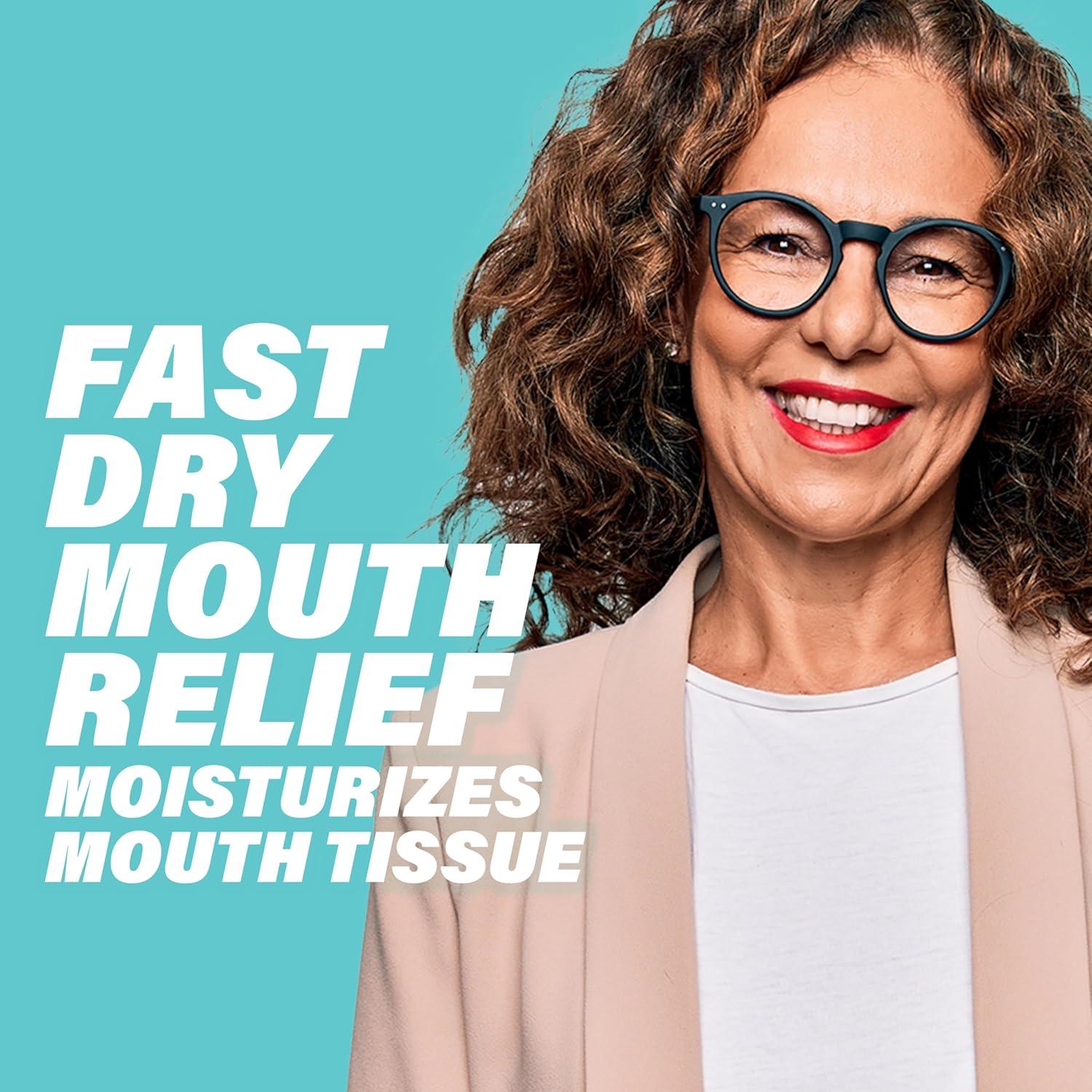 image:imageACT Dry Mouth Anticavity Zero Alcohol Fluoride Mouthwash 18 fl oz Soothing Mint