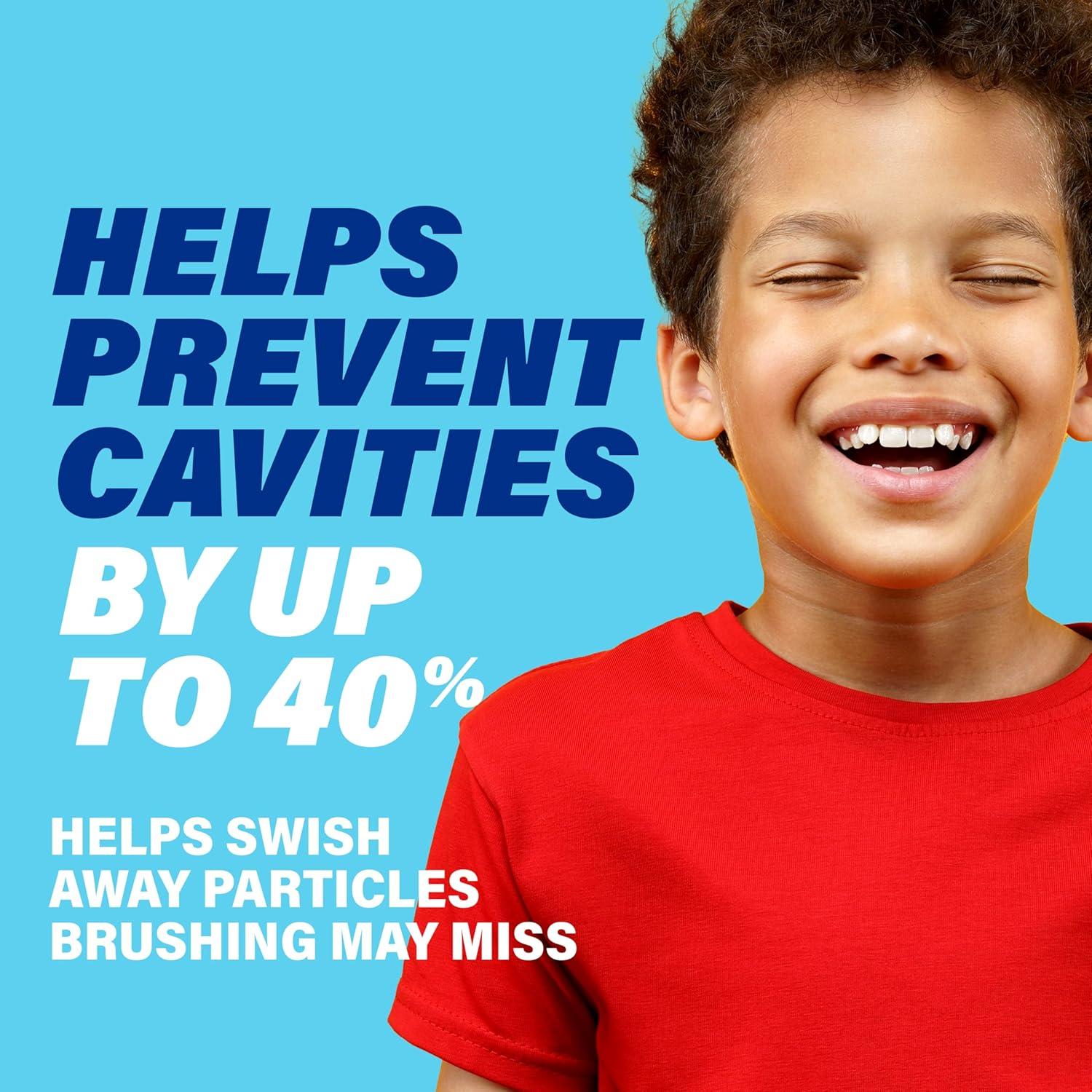 image:imageACT Kids Anticavity Fluoride Mouthwash Sugar amp Alcohol Free Mouth Rinse Strengthens Teeth Bubble Gum Blowout 169 fl oz169 Fl Oz Pack of 1