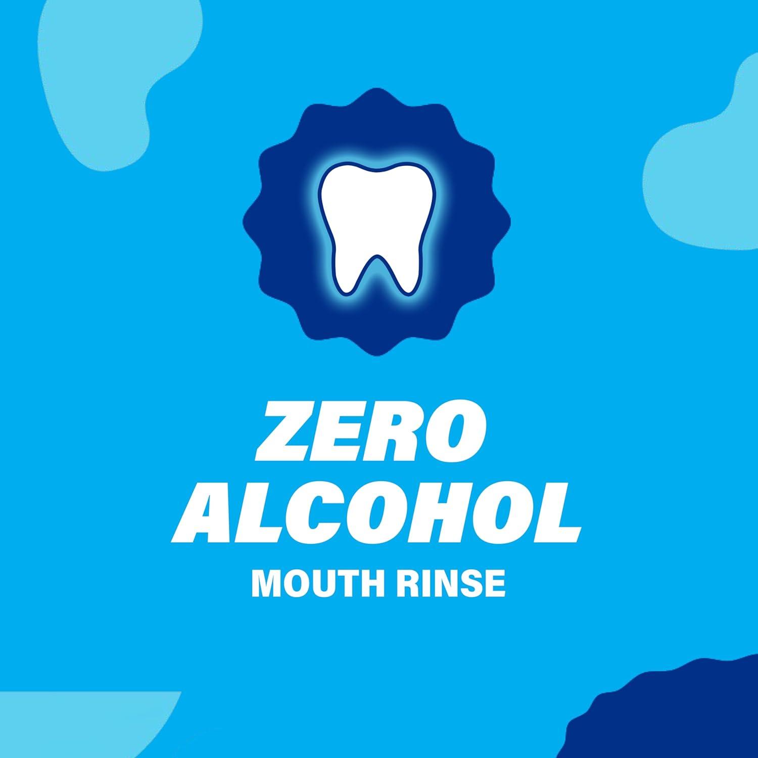 image:imageACT Restoring Zero Alcohol Fluoride Mouthwash 338 fl oz Strengthens Tooth Enamel Mint Burst338 Fl Oz Pack of 2