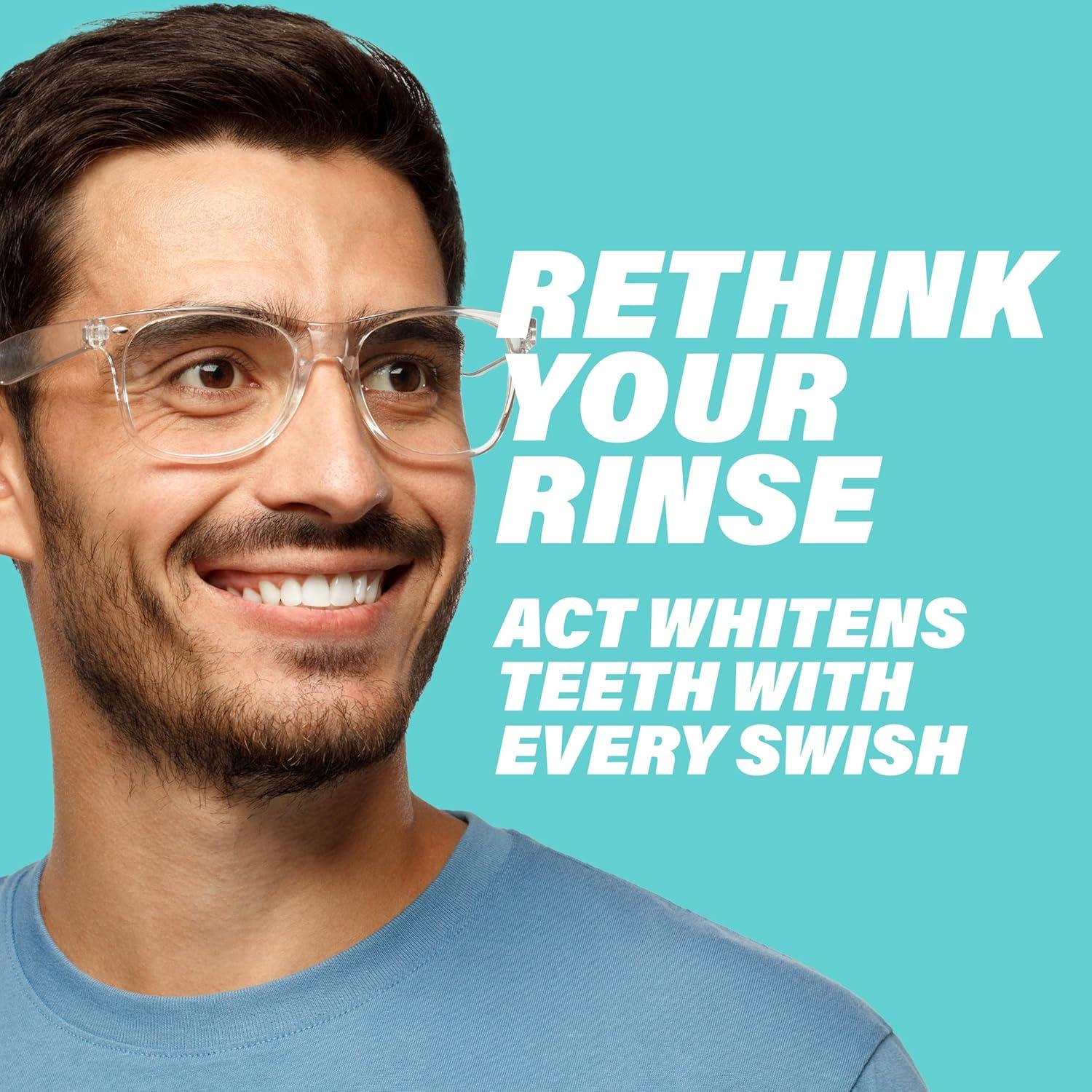 image:imageACT Whitening Anticavity Fluoride Mouthwash 169 fl oz With Zero Alcohol Dye Free Gentle MintMouthwash